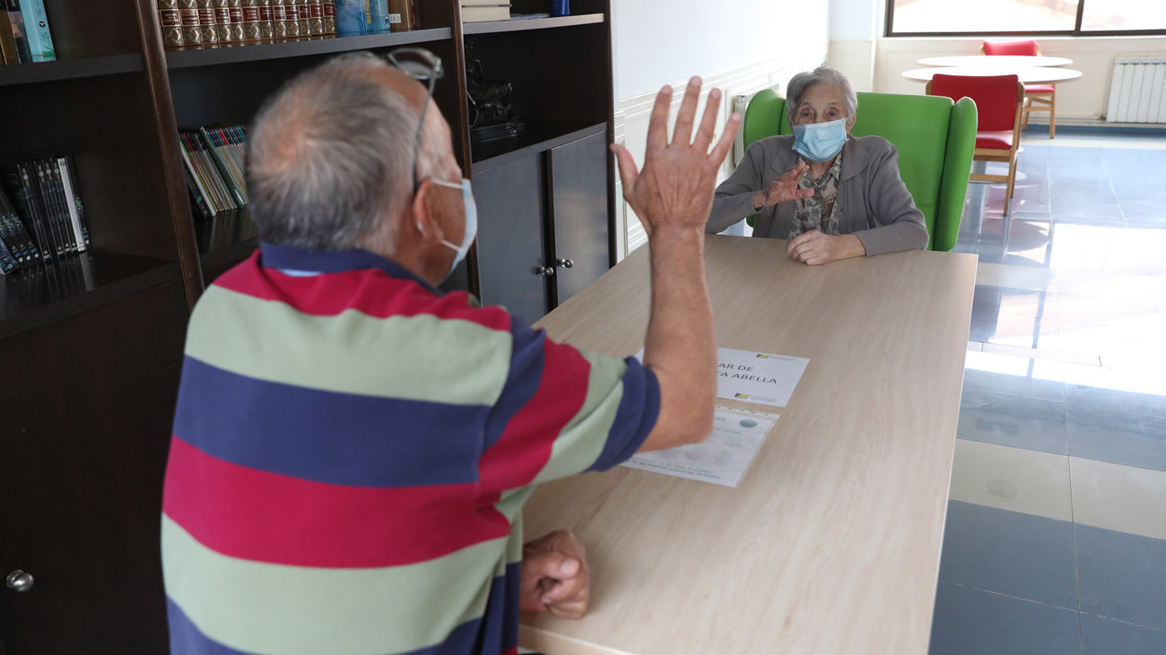Distancia en las visitas a las residencias de ancianos de la Comunidad de Madrid