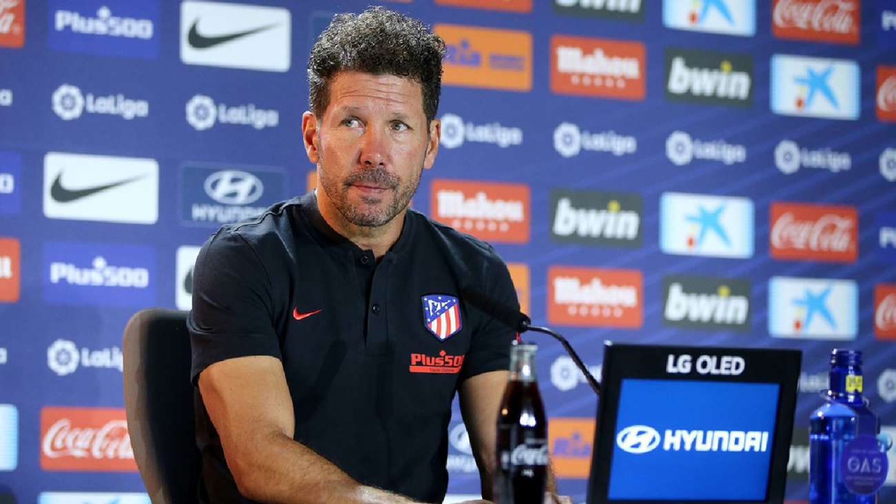 Simeone: "No hay excusas, cuando se pone un horario hay que jugar y ganar"
