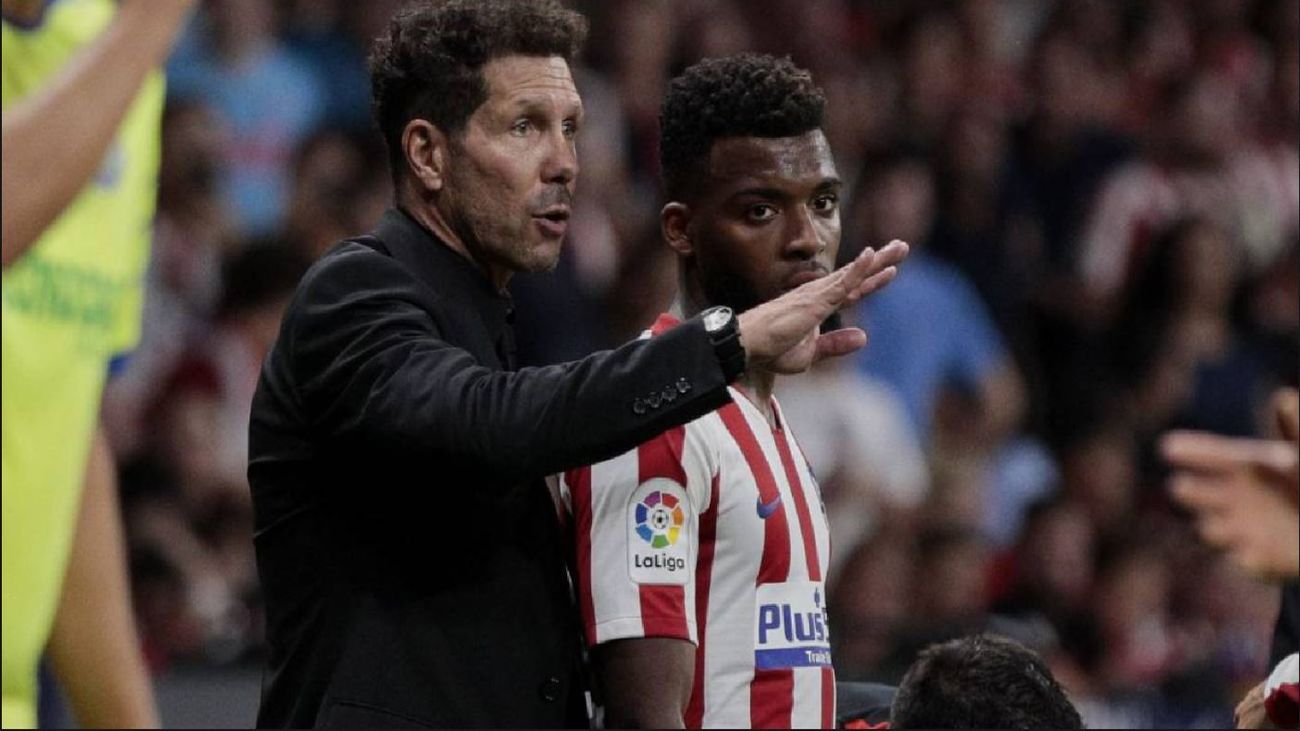 Simeone: "Depende de Lemar que logre reivindicarse"