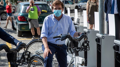 Bicimad llega a Carabanchel, que estrena la primera estación de las 50 previstas