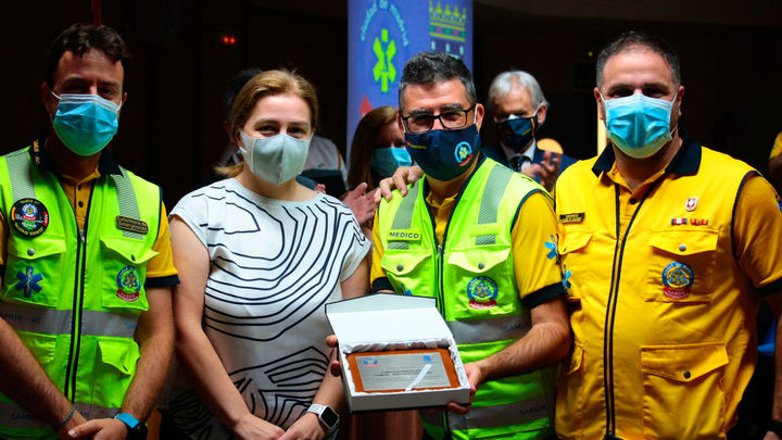 El Samur reconoce la labor durante la pandemia del pueblo de Madrid, servicios públicos y empresas