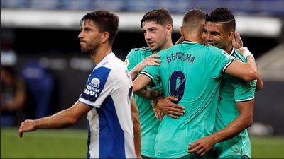 0-1. La genialidad de Benzema guía al líder y hunde al Espanyol