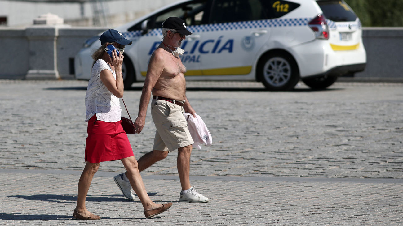 Ola de calor en Madrid