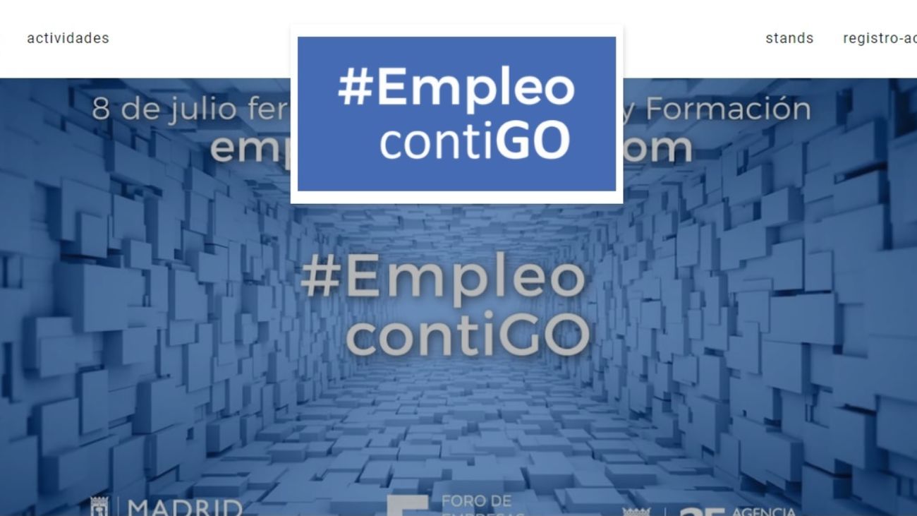 El Ayuntamiento de Madrid organiza la primera Feria de Empleo online el 8 de julio