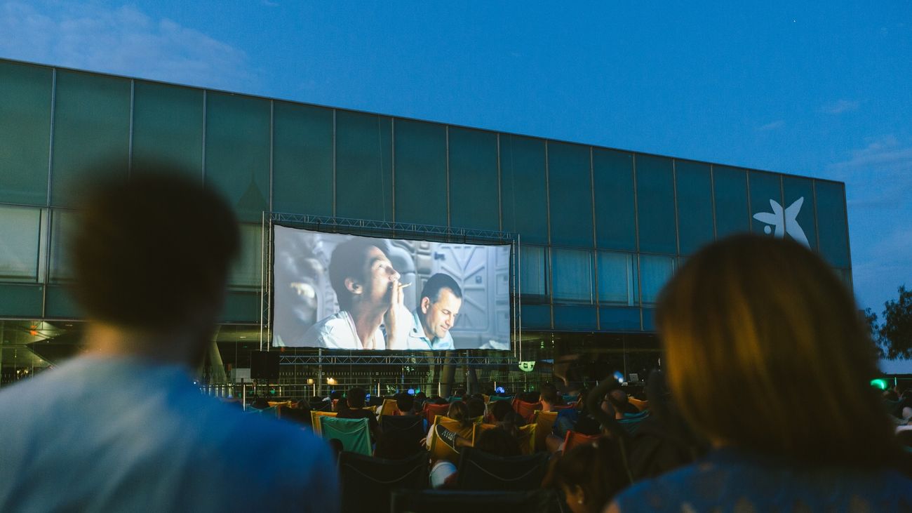 Imagen de un cine de verano