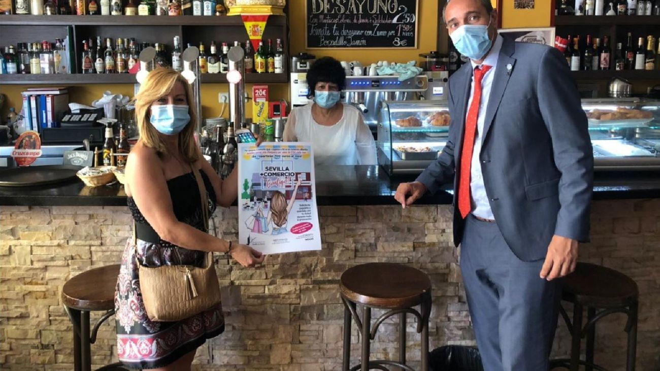 Sevilla la Nueva sorteará cada mes 700 euros entre los vecinos que consuman en comercios del municipio