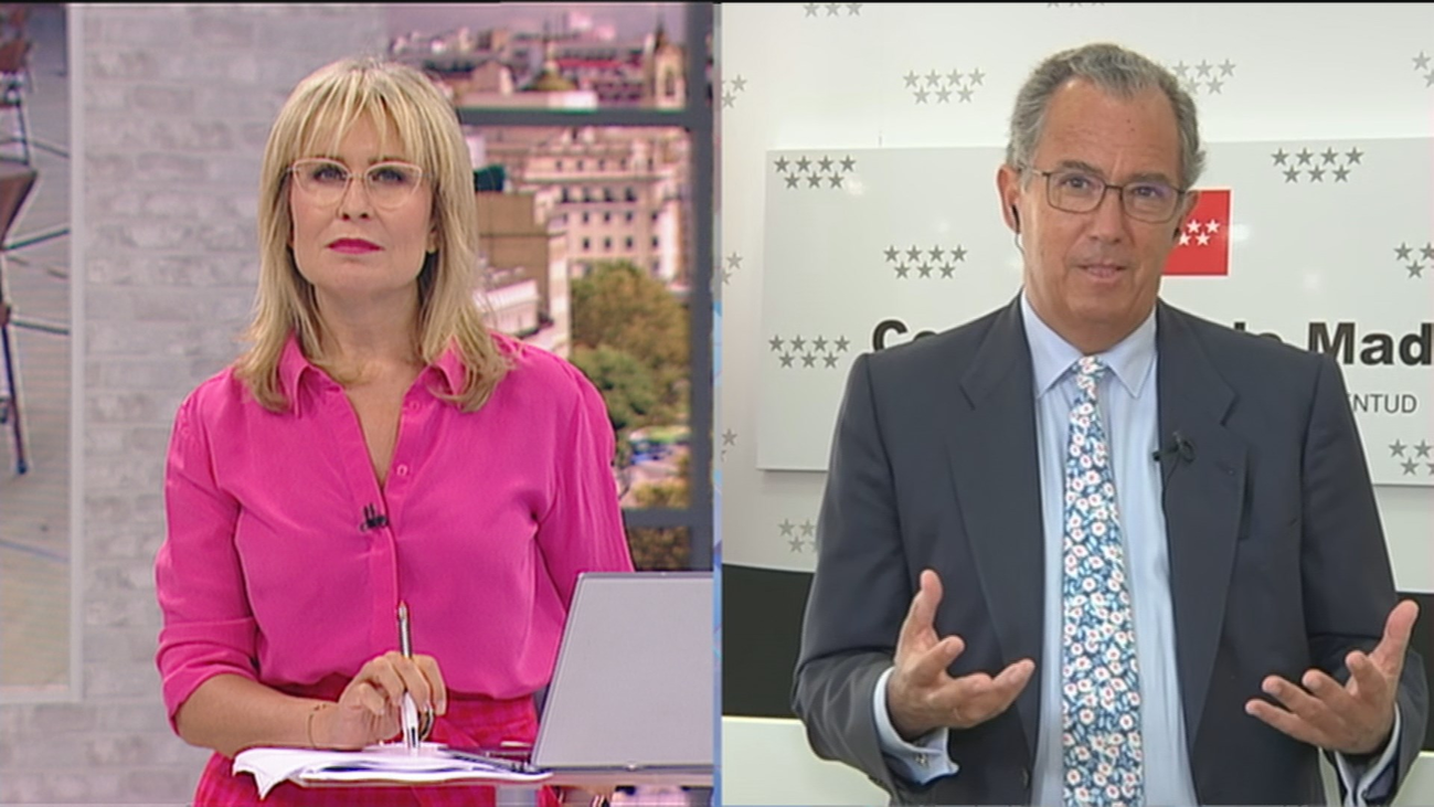 Enrique Ossorio: “"Hemos firmado un convenio para disponer de  25.000 ordenadores en la Comunidad de Madrid"