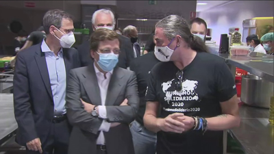 Almeida avanza un marco “más adecuado y consensuado” en el reparto solidario de comidas