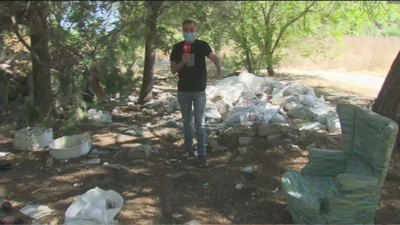 Denuncian un vertedero improvisado en Valdemoro