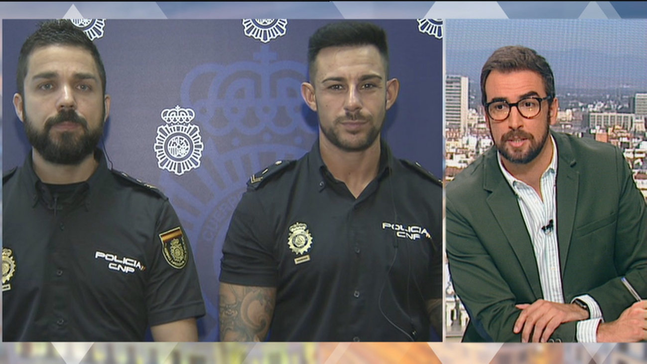 Hablan los policías que salvaron a una mujer en Carabanchel que estaba siendo estrangulada