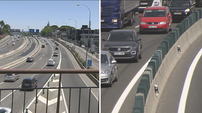 Normalidad en las carreteras en una salida de vacaciones atípica y sin atascos