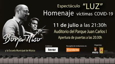 Pinto rendirá homenaje a las víctimas del covid-19 con un espectáculo