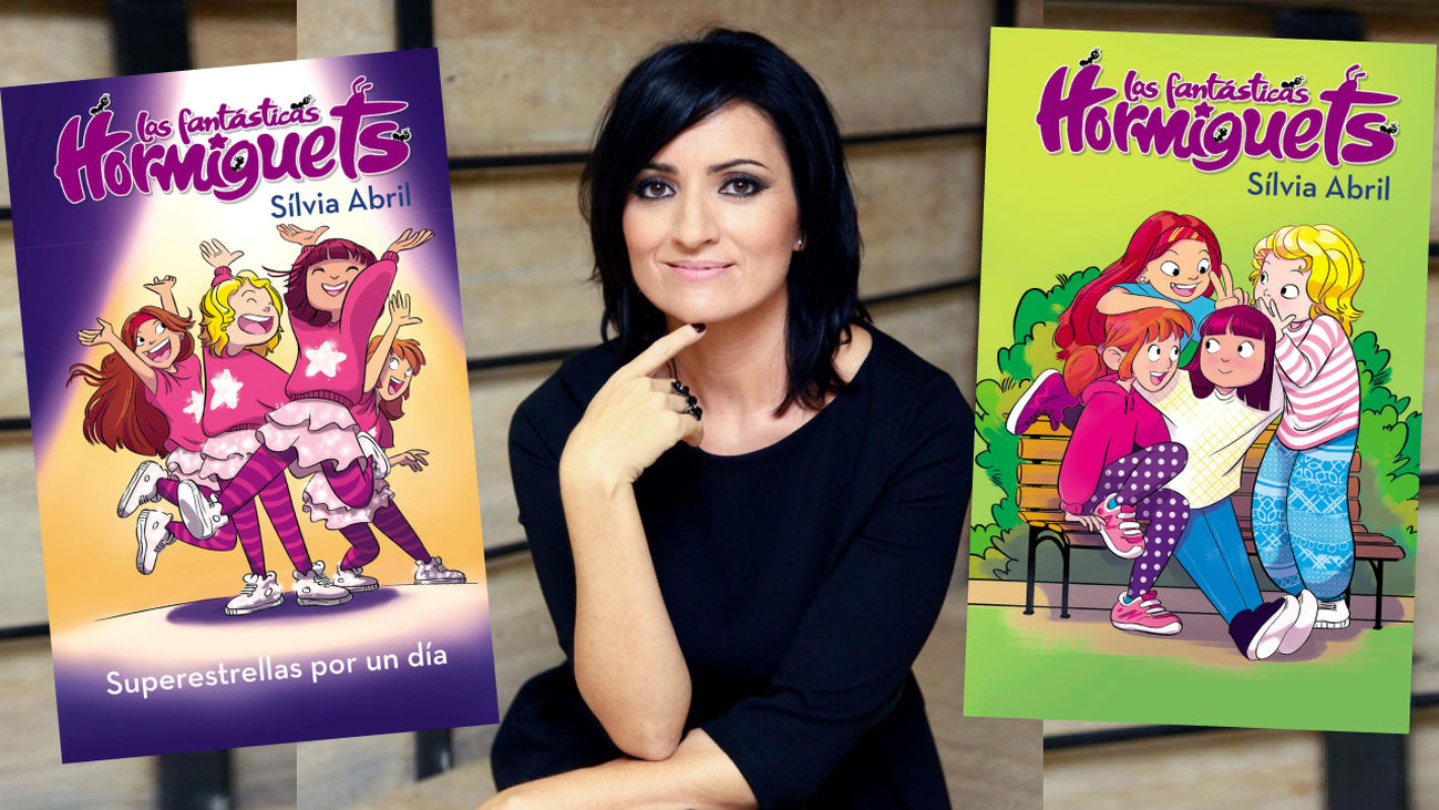 Silvia Abril nos presenta su colección de libros, 'Las fantásticas hormiguets'