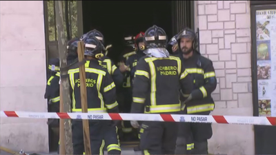 Desalojado un edificio en Embajadores por un incendio y al haber una gran cantidad de humo