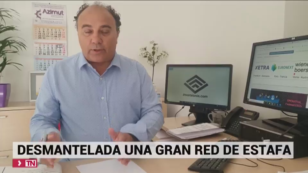 Desmantela una red de 'chiringuitos financieros' que ha estafado más de 27 millones de euros