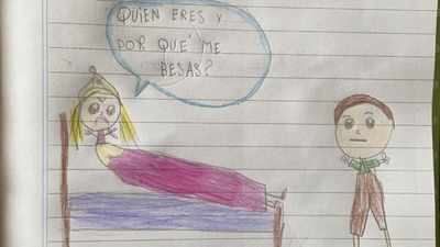 ¿Quién eres y por qué me besas?, una niña causa furor en las redes cuestionando al 'Príncipe Azul'