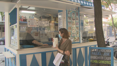 El último kiosko de horchata y agua de cebada de Madrid