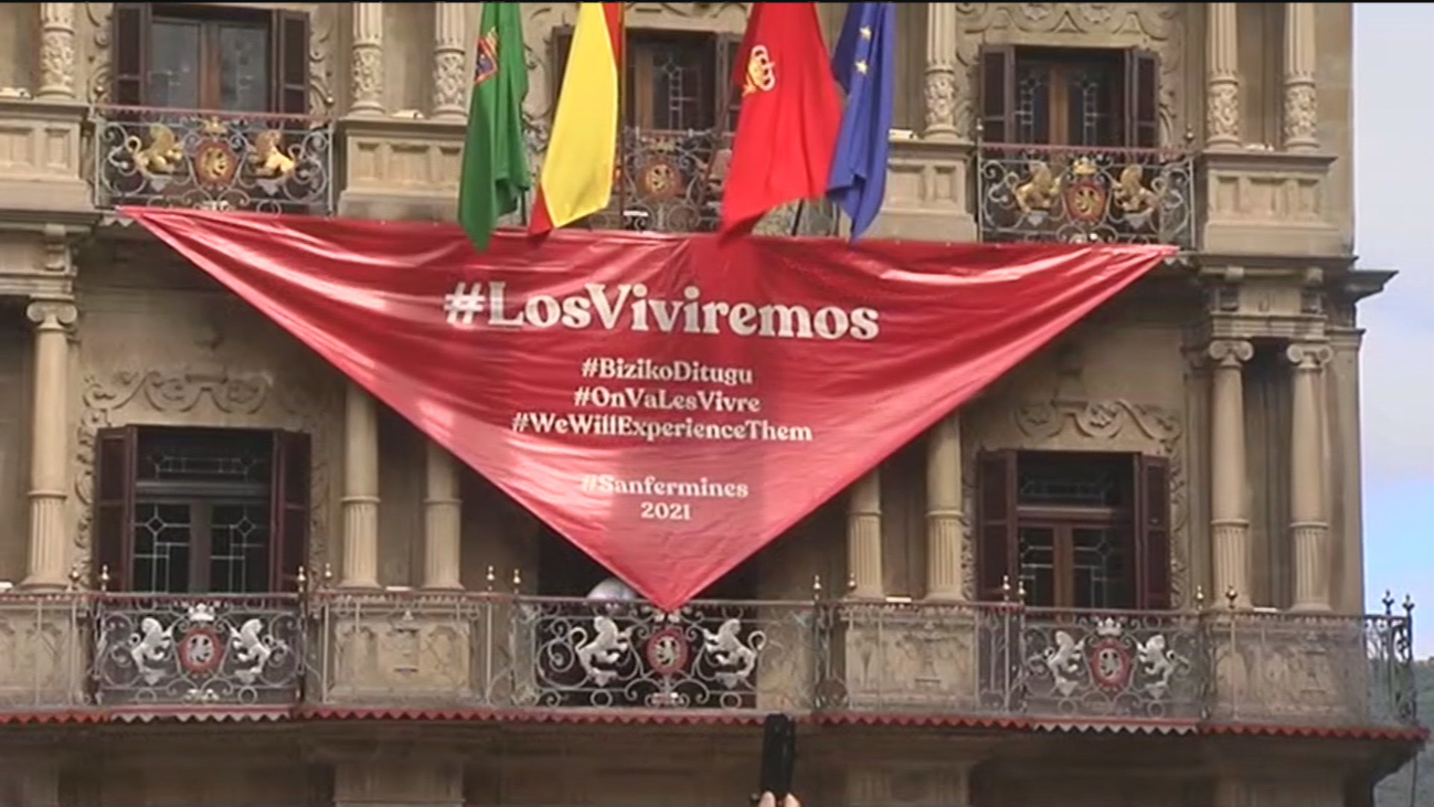 Pamplona celebra un San Fermín atípico sin ‘chupinazo’ y tranquilidad en las calles