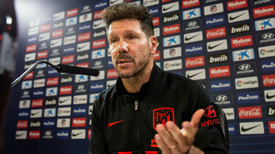 Simeone: "Está claro que al Madrid le cobran más penales porque ataca más"