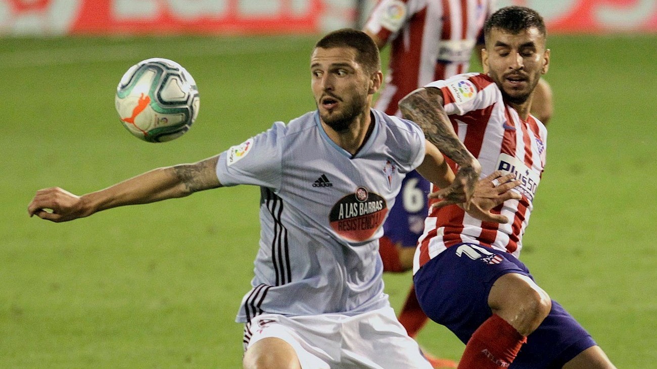 Correa ante el Celta