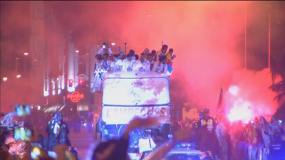 Una celebración "adaptada a los nuevos tiempos" si el Real Madrid logra el título liguero