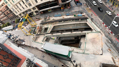 El coronavirus retrasa a 2021 la apertura del metro de Gran Vía