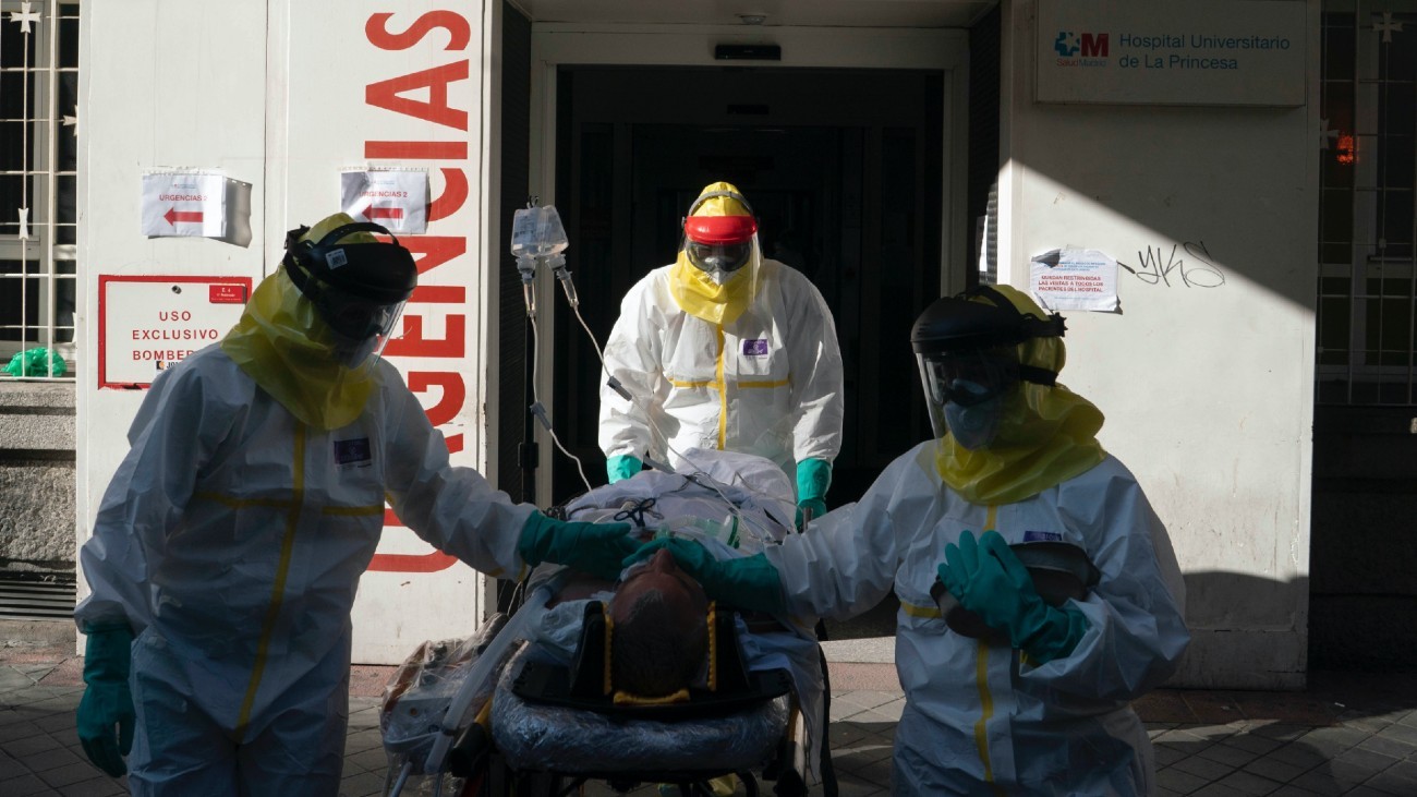 Paciente con coronavirus