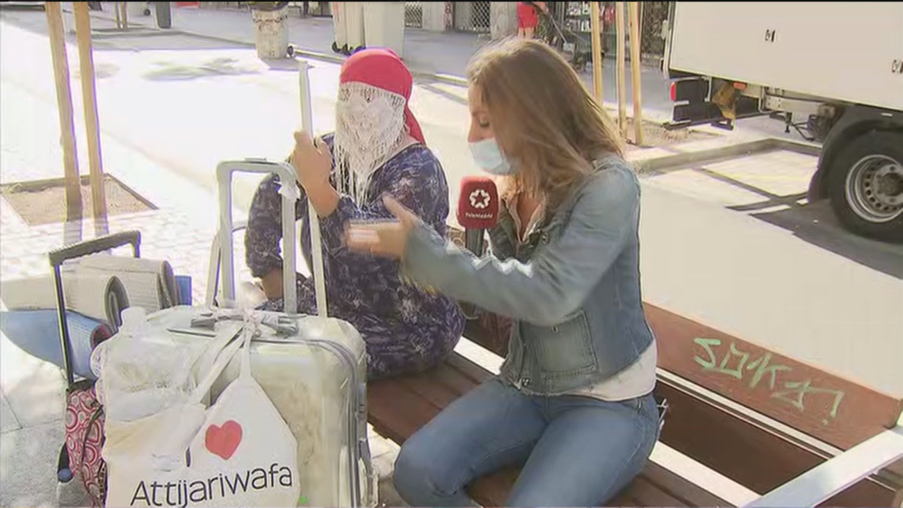 Dos hombres acosan y roban a una mujer que vive en la calle en pleno centro de Madrid