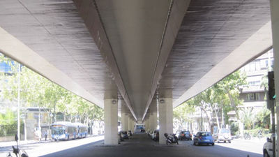 Cerrado desde este sábado  por daños estructurales el puente de Joaquín Costa