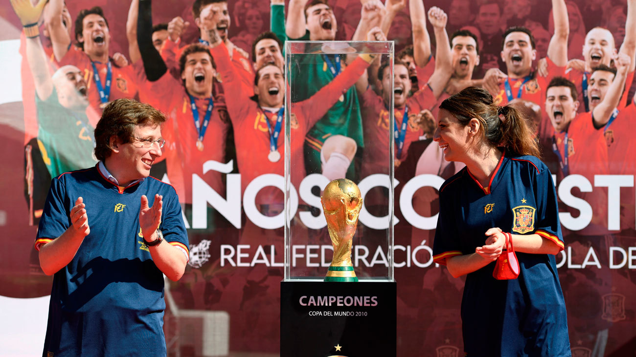Décimo aniversario de la victoria de España en el Mundial de Fútbol