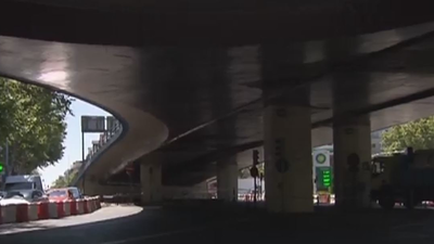 Almeida pide paciencia a los madrileños por el corte al tráfico del puente Joquín Costa