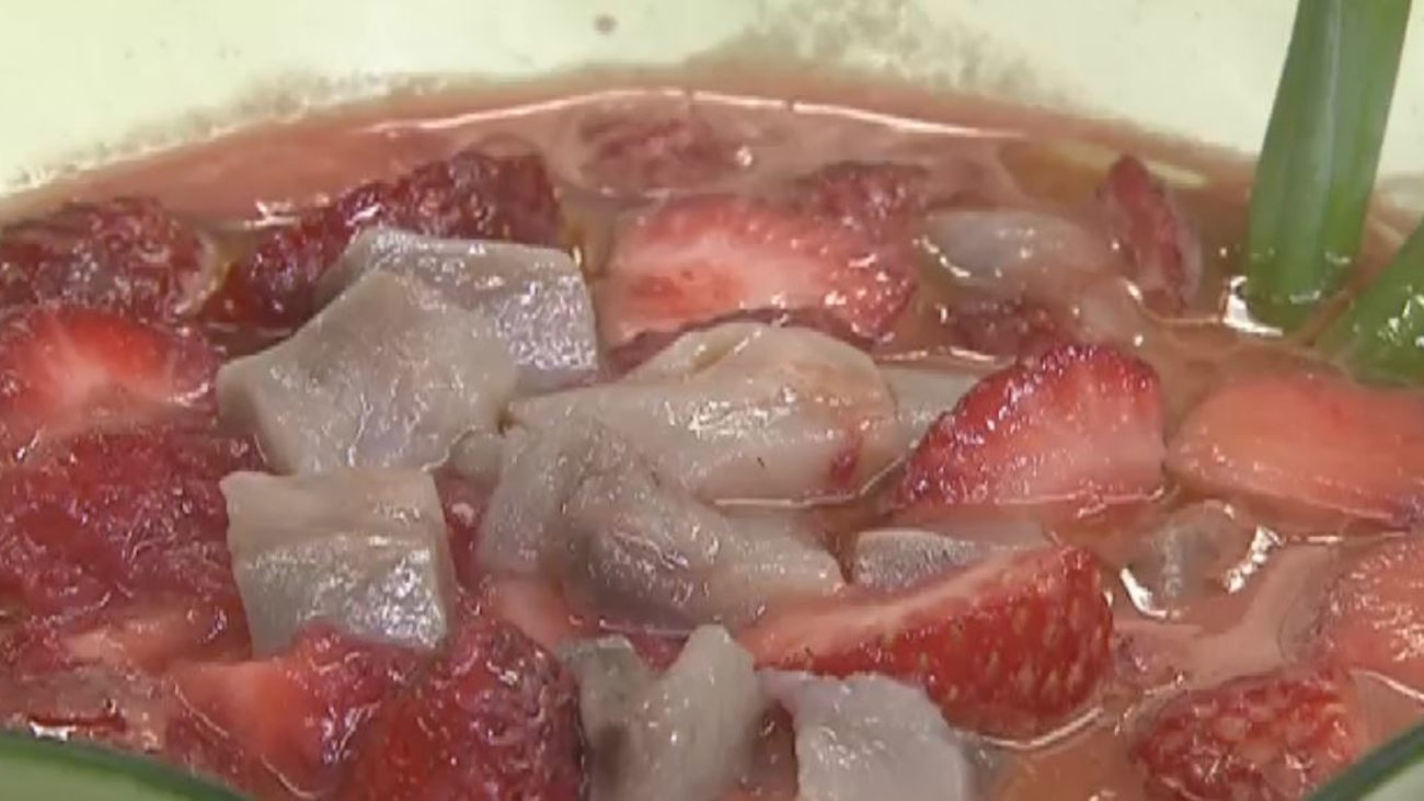 Gazpacho con fresas, el nuevo plato estrella del verano