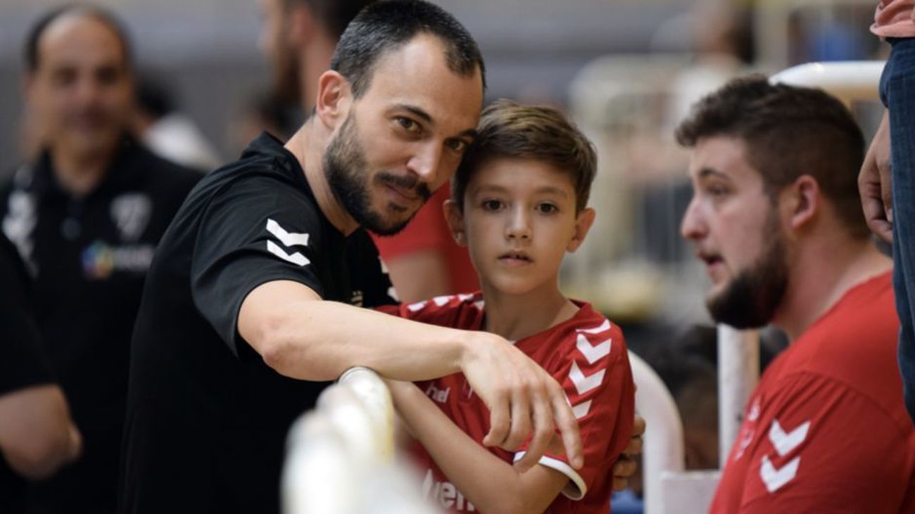 Ángel Castaño, de capitán a presidente en el Balonmano Alcobendas