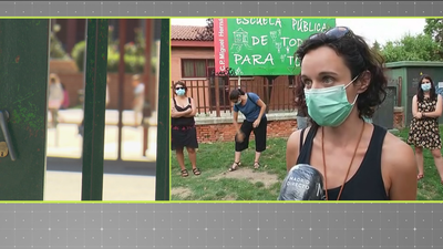 Escolarizados a 16km de sus casas en Getafe