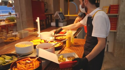 Primer fast food de comida sana en la capital