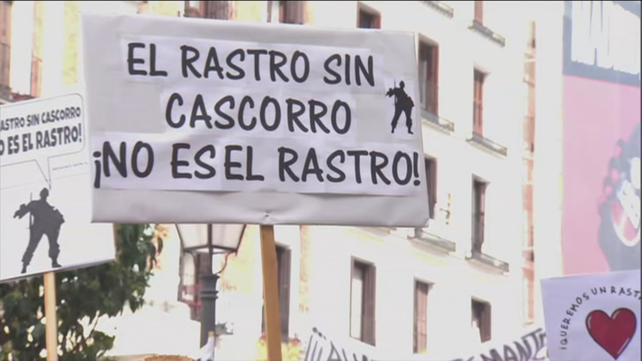 Un domingo más sin Rastro en Madrid