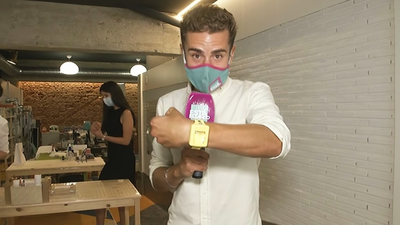 Así es la primera pulsera de gel hidroalcohólico