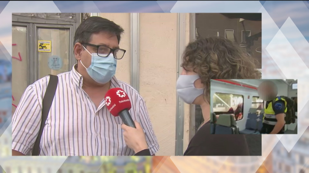 Trata de tirar a las vías a un vigilante de Metro de Madrid que le exigió ponerse la mascarilla