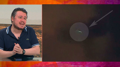 Un objeto extraño en el cielo de Madrid