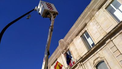 La Plaza de España de San Fernando de Henares estrena iluminación