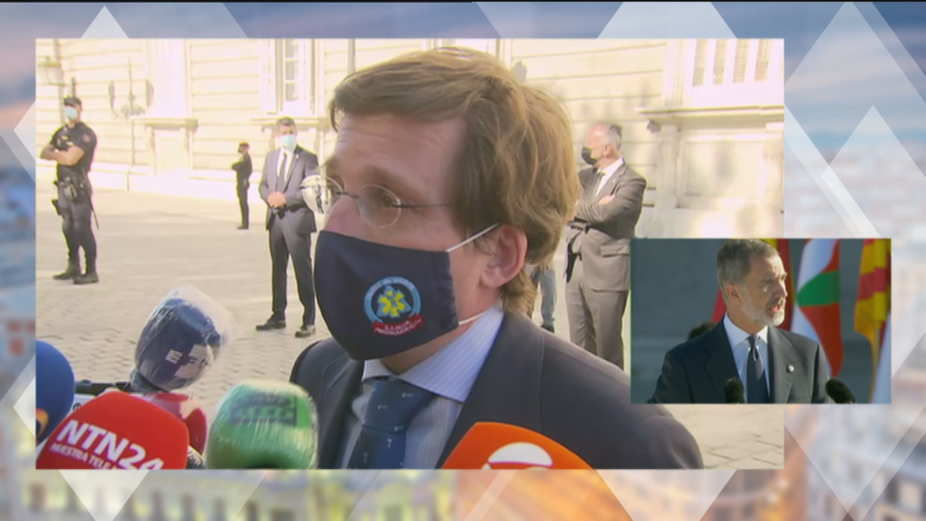 Almeida califica de “impecable” el papel del rey y pide “minimizar diferencias y buscar acuerdos”