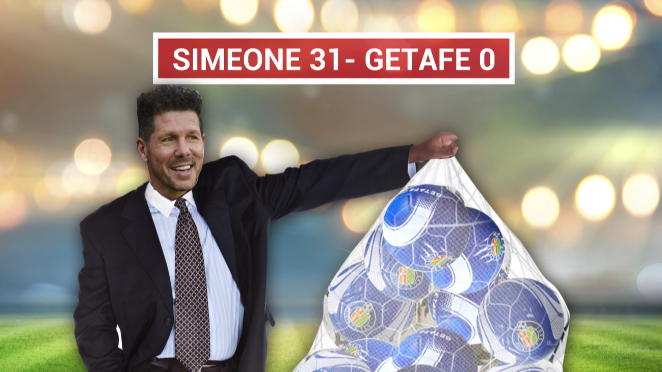 31-0, balance goleador del Atlético de Simeone frente al Getafe