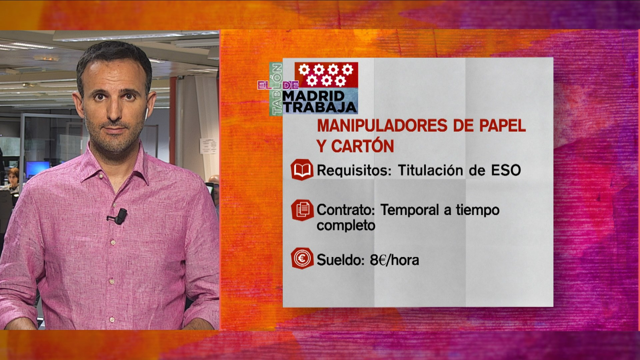 Se buscan manipuladores de papel y cartón