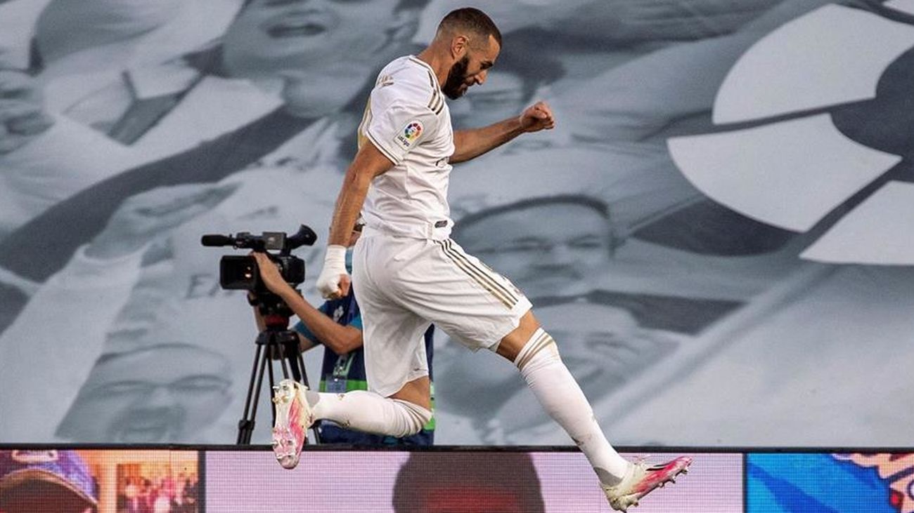 Karim Benzema que certificaron LaLiga del Real Madrid