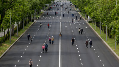 Madrid vuelve a peatonalizar algunas calles este fin de semana como medida anti covid-19