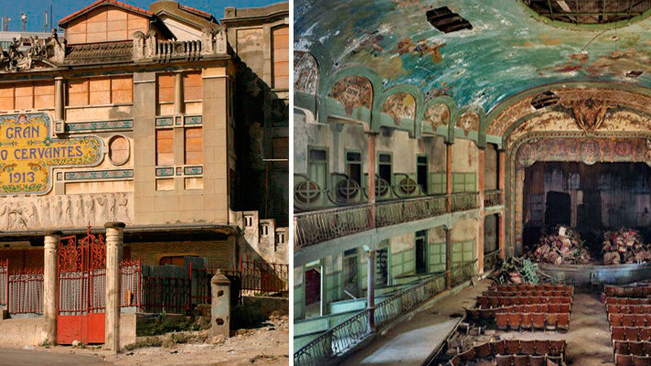 El Teatro Cervantes de Tánger, patrimonio olvidado