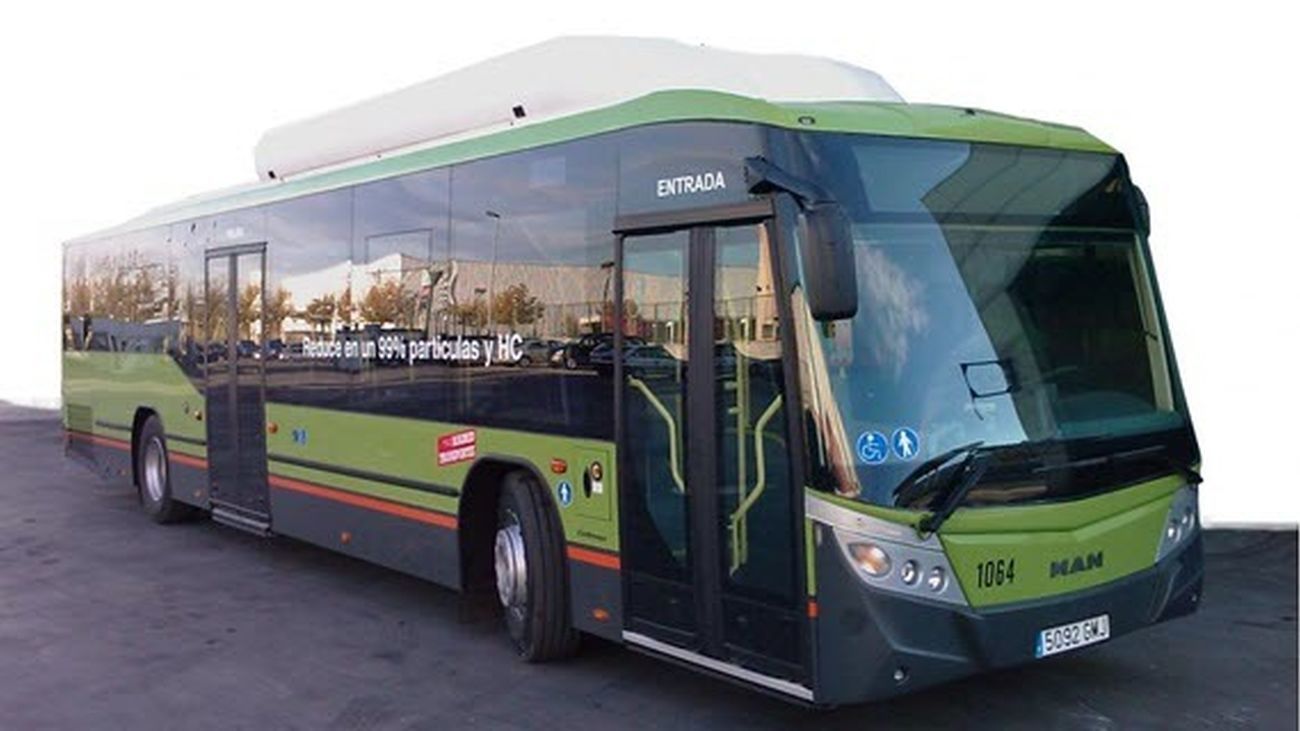 Autobús interurbano de la Comunidad de Madrid
