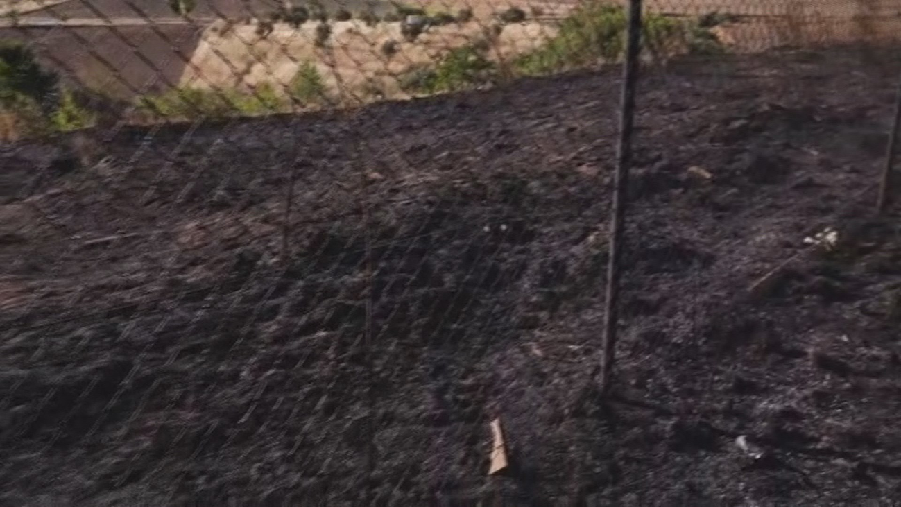 Incendio en Parque Coimbra, Móstoles