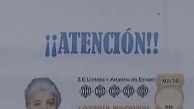 Agotado el número 14.320, fecha del estado de alarma, para la Lotería de Navidad