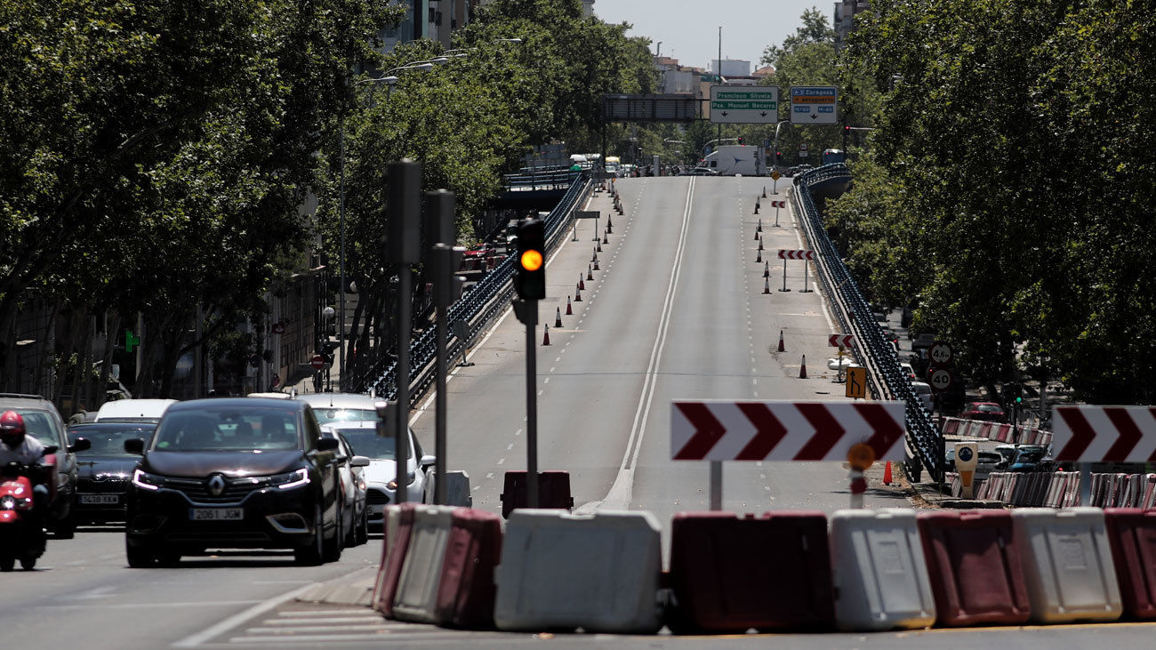 Cortado el tráfico desde este lunes entre Joaquín Costa y Avenida de América para desmontar el scalextric